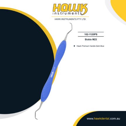 Hawk Dental Sickle M23 Scaler for precise plaque and calculus removal in Australia
