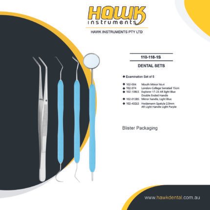 5-Piece Professional Dental Examination Kit Sydney Australia