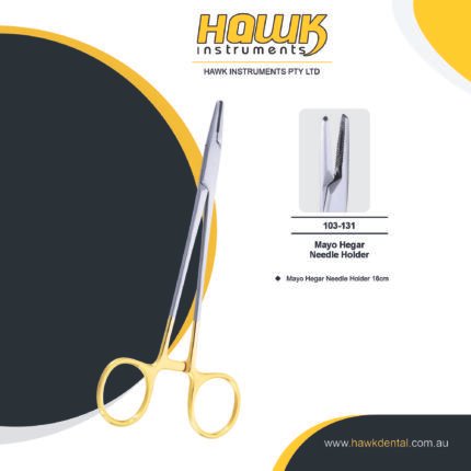 Hawk Dental Mayo Hegar Dental Needle Holder Sydney