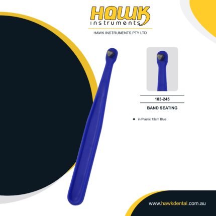Hawk Instruments Dental Molar Band Seater – Orthodontic Instrument Australia