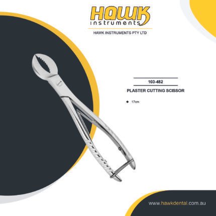Hawk Instruments Dental Plaster Cutting Scissors – Dental Laboratory Instrument Australia